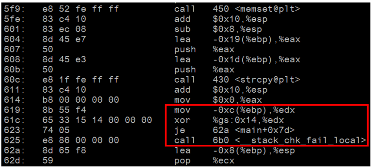 Stack buffer overflow protection 學習筆記 – Stack canaries mechanism in ...