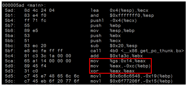 Stack buffer overflow protection 學習筆記 – Stack canaries mechanism in ...